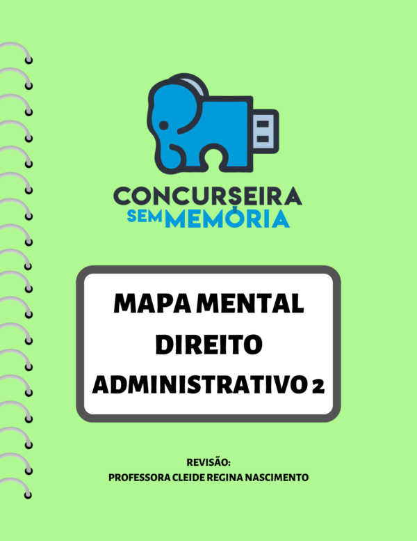 Mapa Mental Direito Administrativo Lei Concurseira Sem